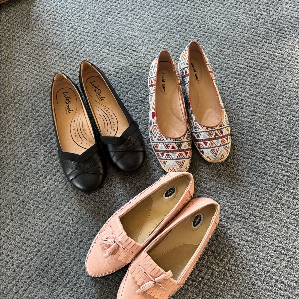 3 Pair Women’s Shoe Bundle NWOT